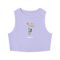 "ALL 4 OUR SINZ" WOMEN'S CREWNECK CROP TOP