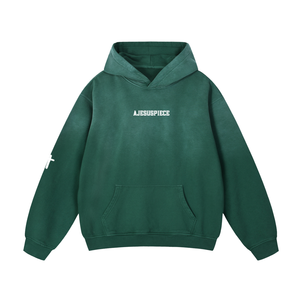 "PHILLIPIANS 4:13" Heavyweight Ombre Oversized Hoodie