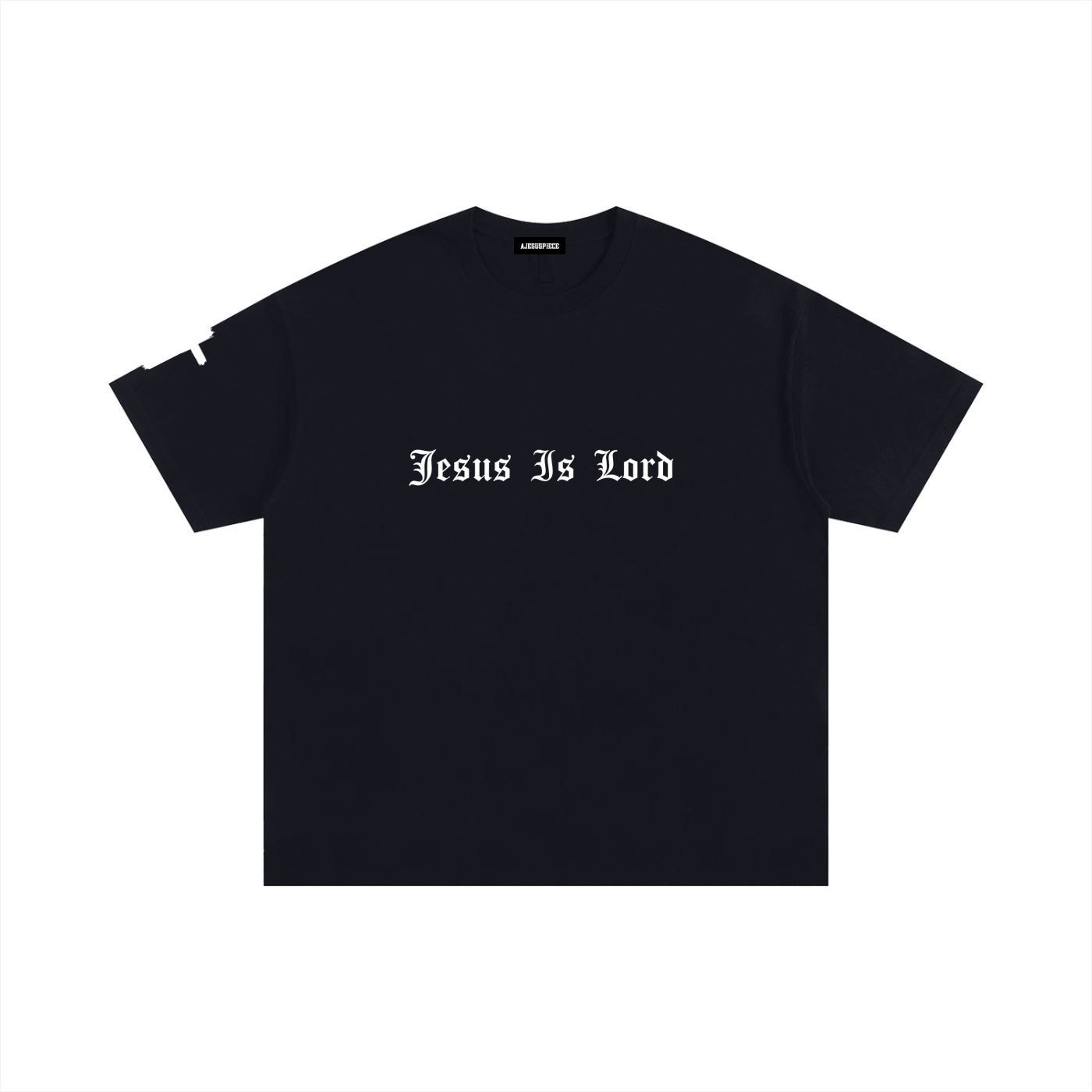 "JESUS IS LORD" T-Shirt BLK